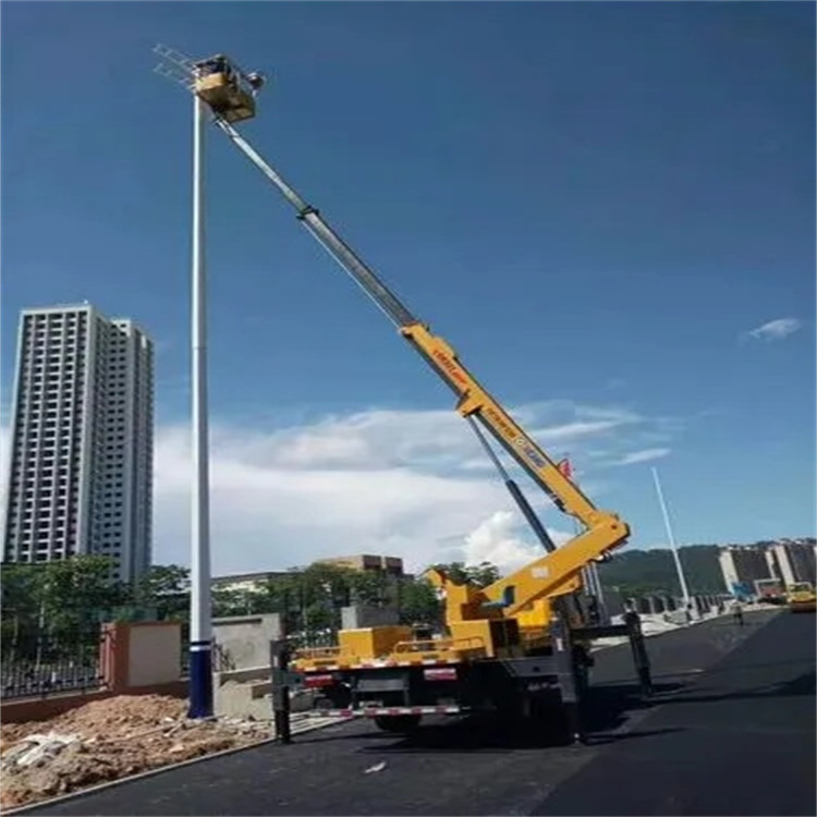 江山维修路灯的曲臂升降车出租