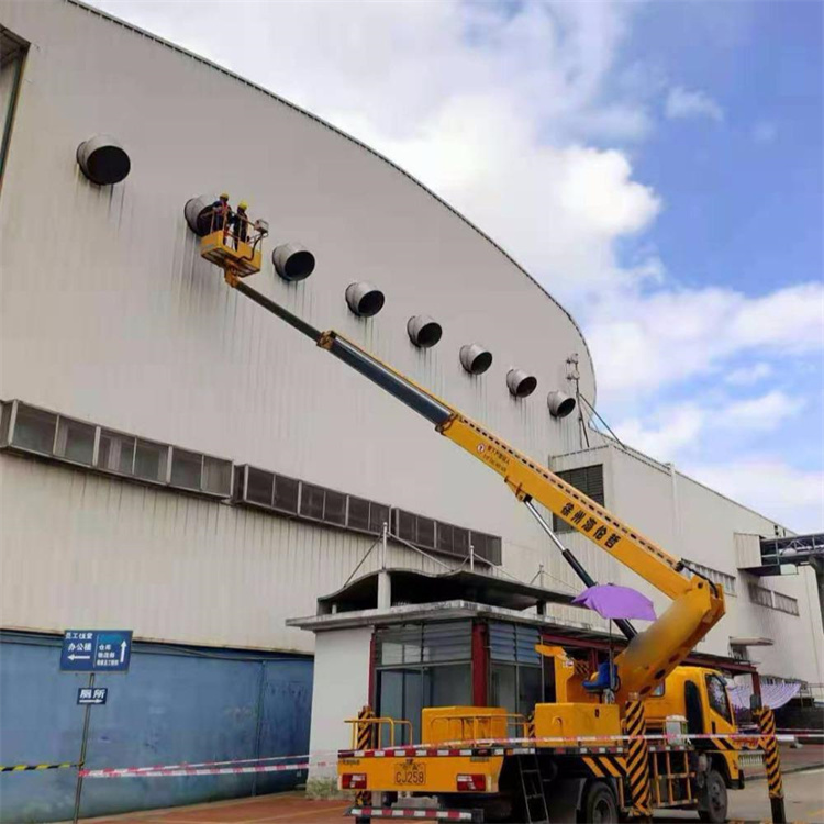 江山高空作业车出租服务：专业广告牌安装解决方案